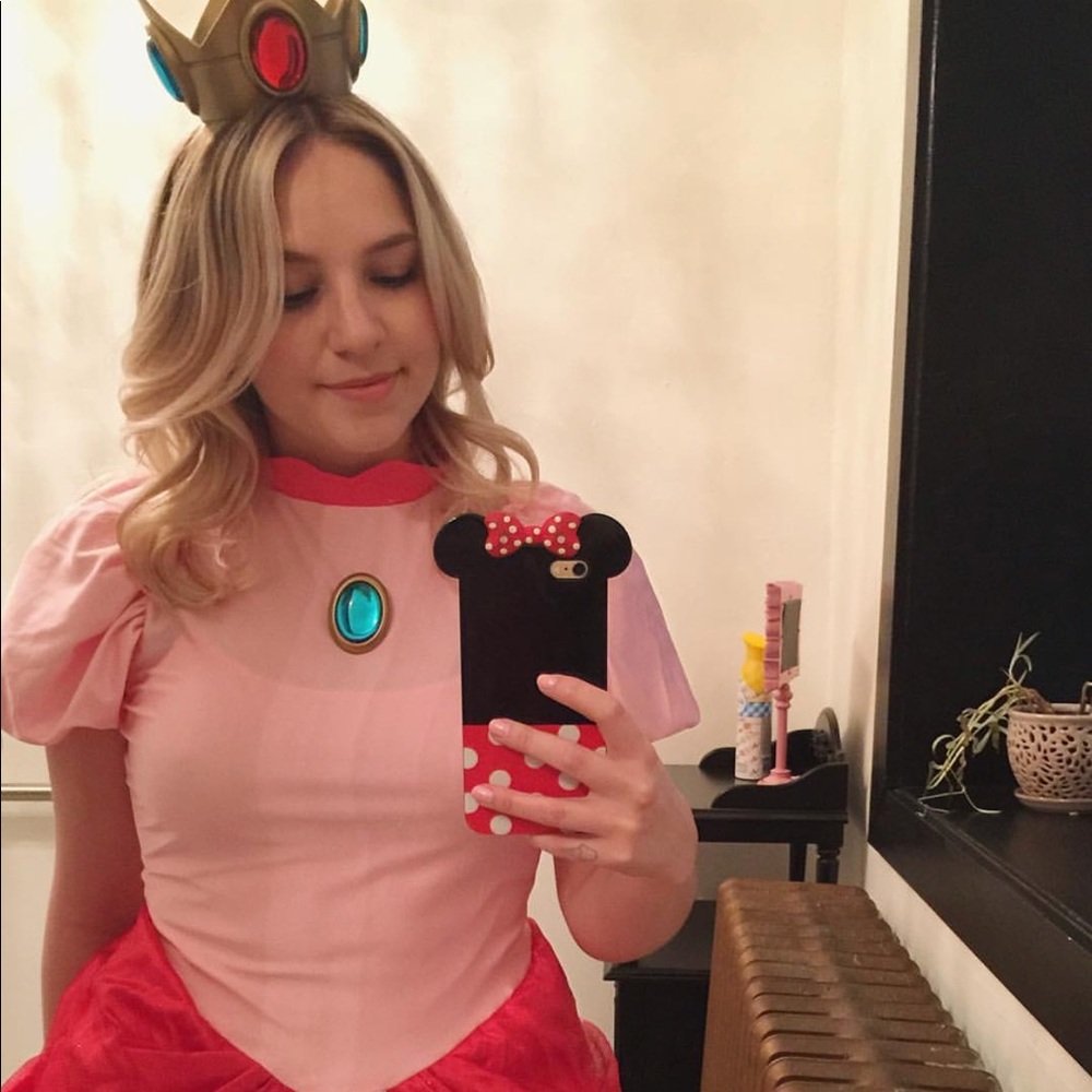 Princess Peach Adult Halloween Costume